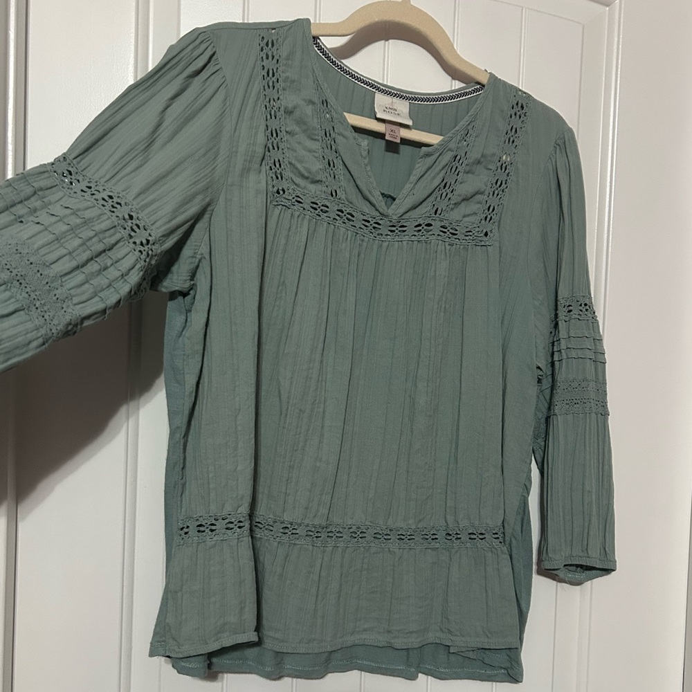 EXCELLENT Condition Boho Blouse by Knox Rose Sz: XL $14